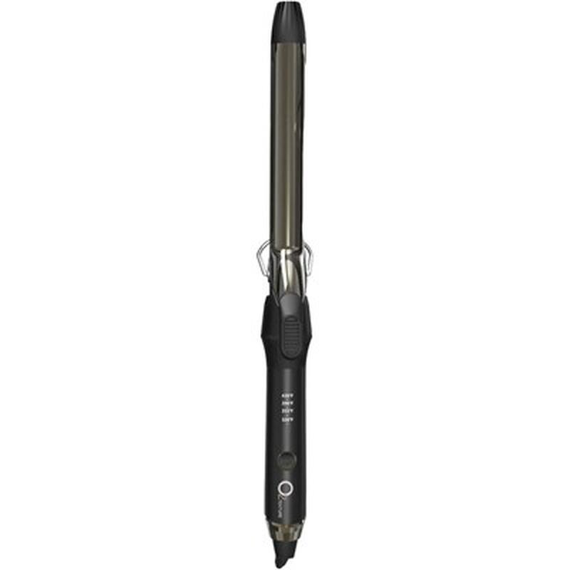 O2TEXTURE LONG BARREL TITANIUM CERAMIC CURLING IRON - 1